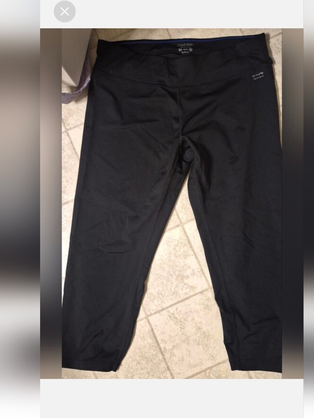 Black Xl Calvin Klein Capri